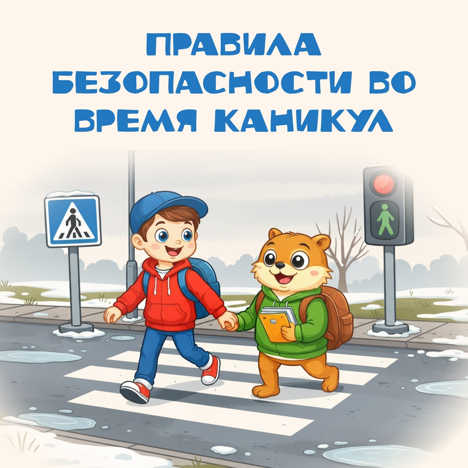 Каникулы — время отдыха, а не тревог!.